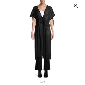 Time and try chiffon kimono